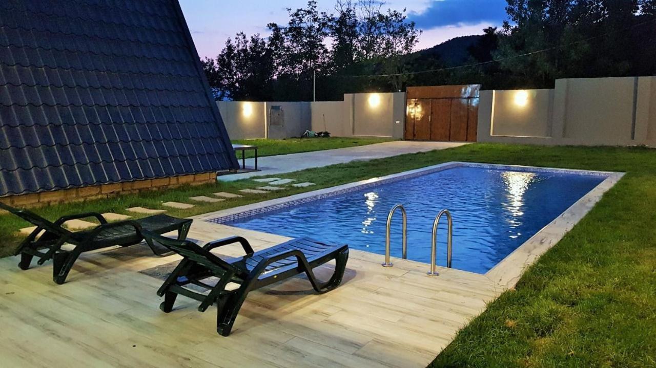 Qafqaz Wood Chalet Gabala Exterior foto