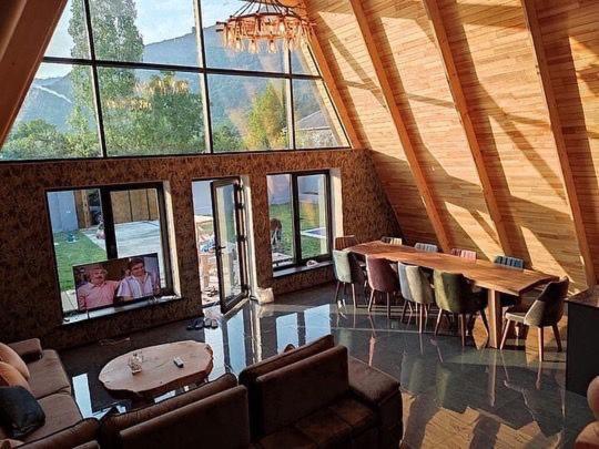 Qafqaz Wood Chalet Gabala Exterior foto