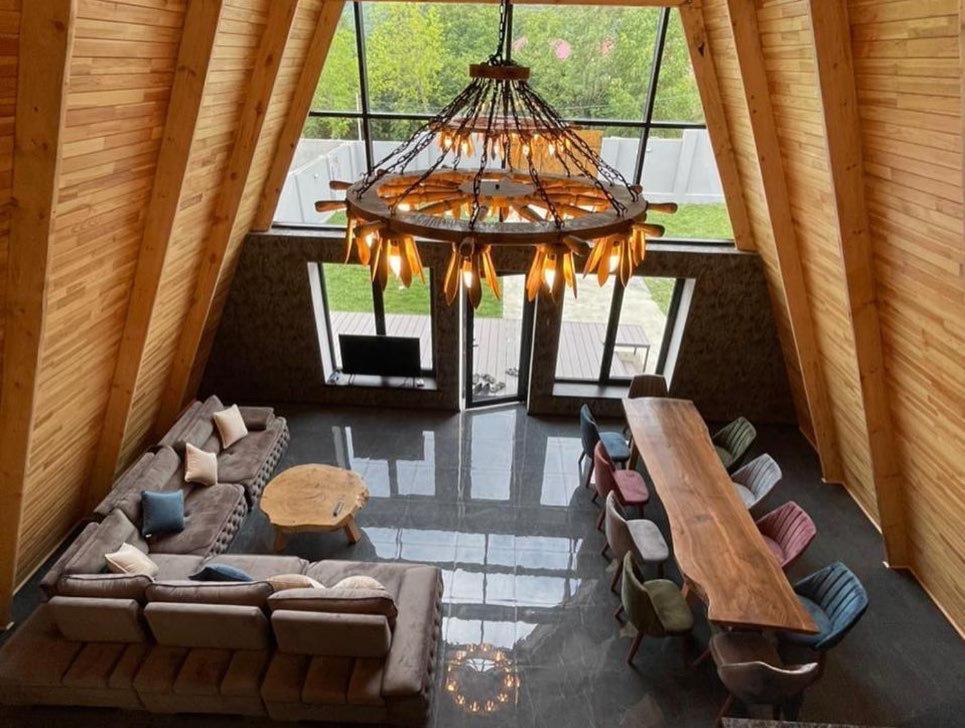 Qafqaz Wood Chalet Gabala Exterior foto