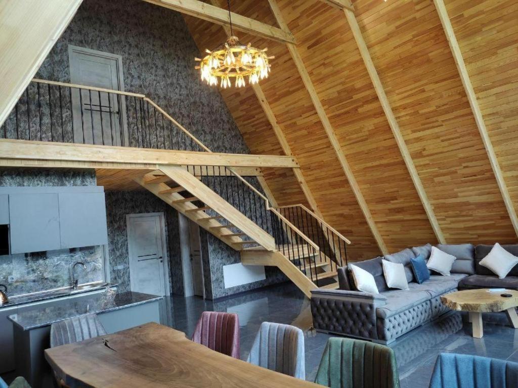 Qafqaz Wood Chalet Gabala Exterior foto