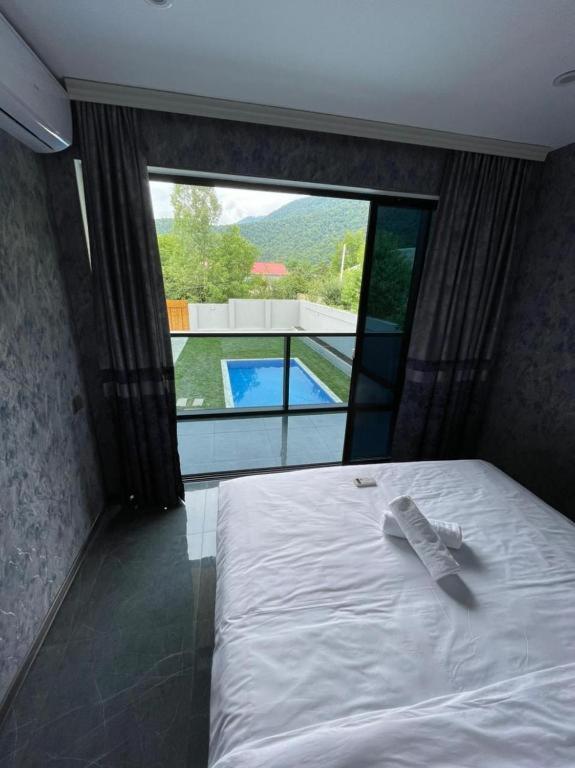 Qafqaz Wood Chalet Gabala Exterior foto