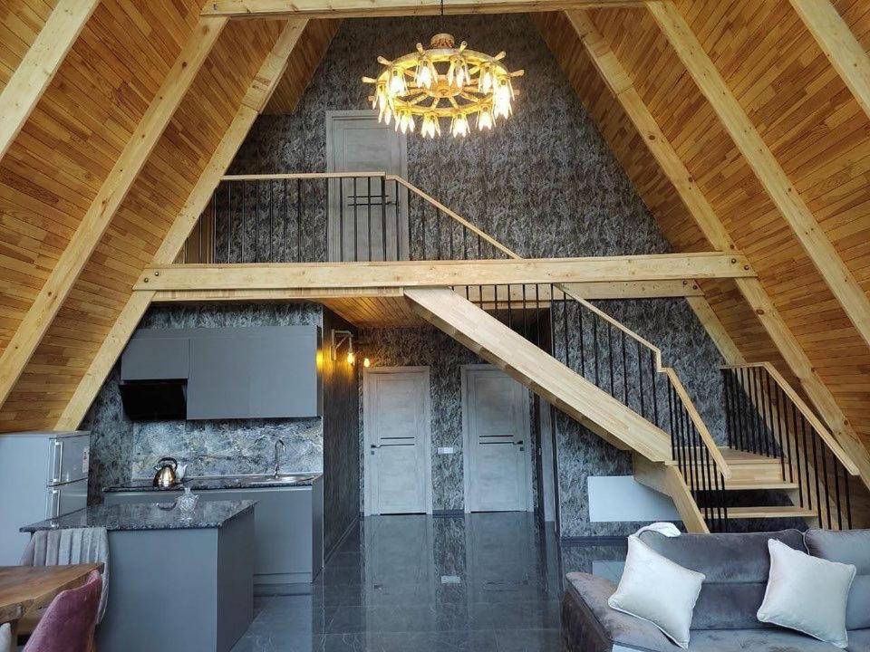 Qafqaz Wood Chalet Gabala Exterior foto
