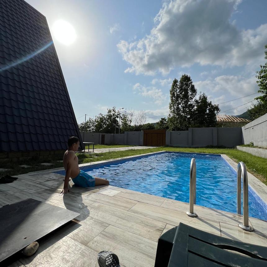 Qafqaz Wood Chalet Gabala Exterior foto