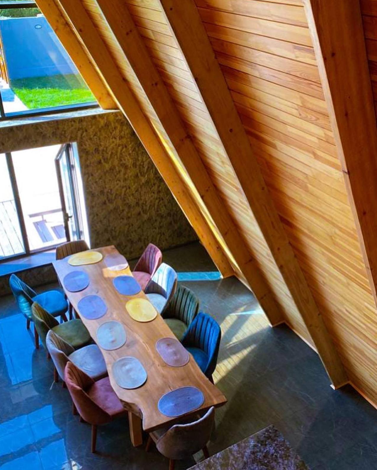 Qafqaz Wood Chalet Gabala Exterior foto