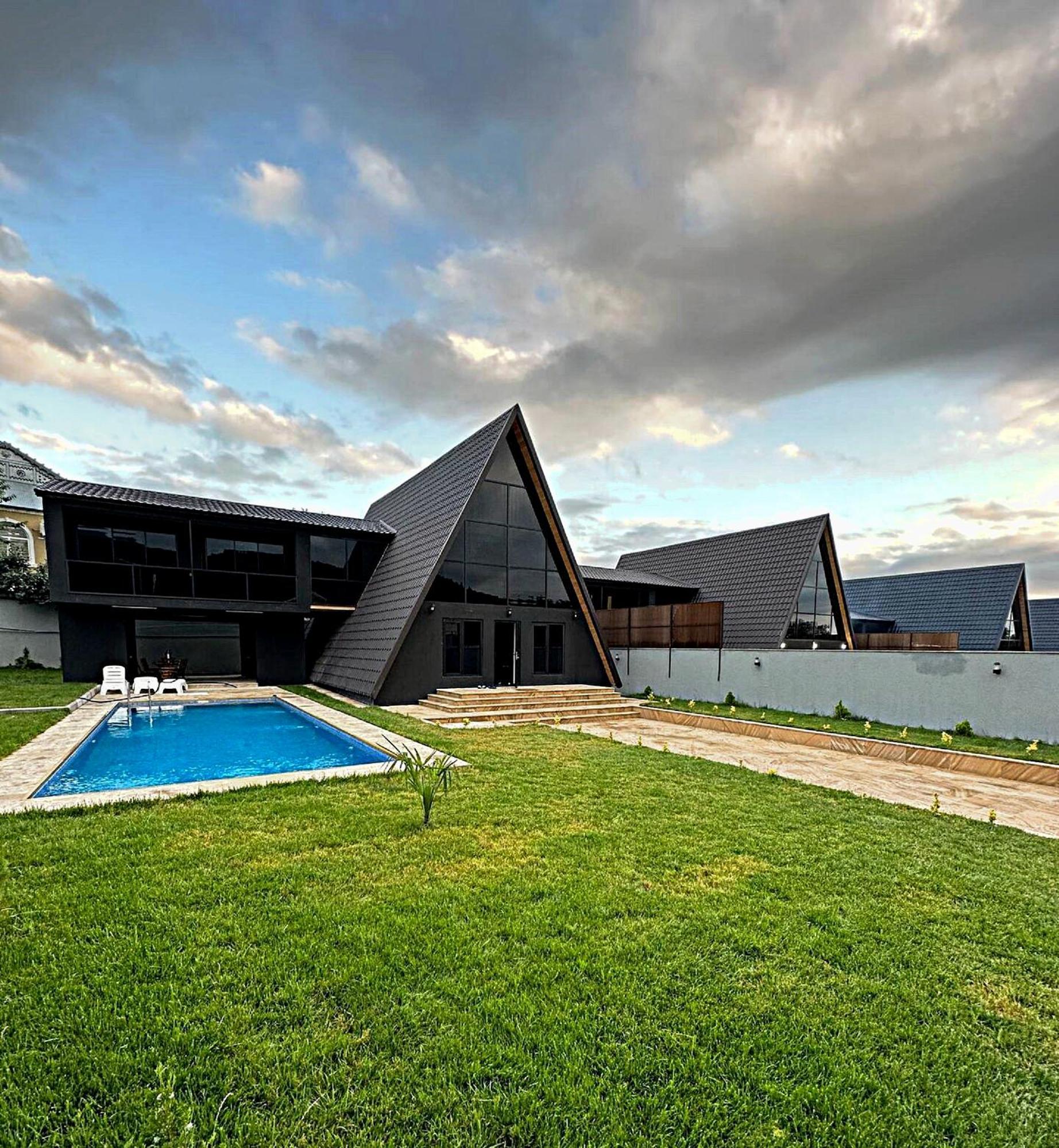 Qafqaz Wood Chalet Gabala Exterior foto