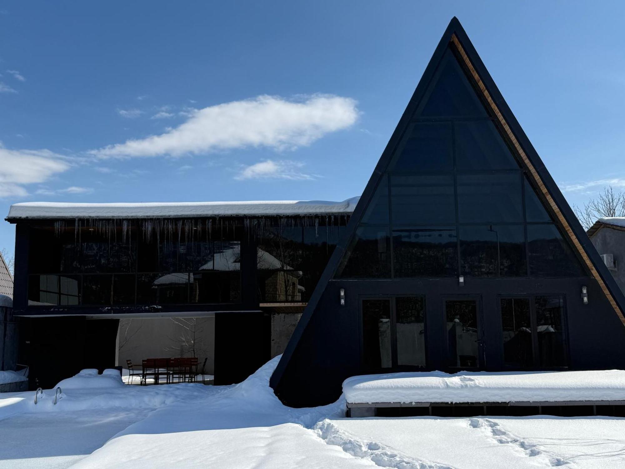 Qafqaz Wood Chalet Gabala Exterior foto